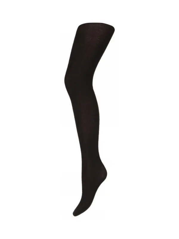 Decoy Cotton/wool Strømpebuks BLACK